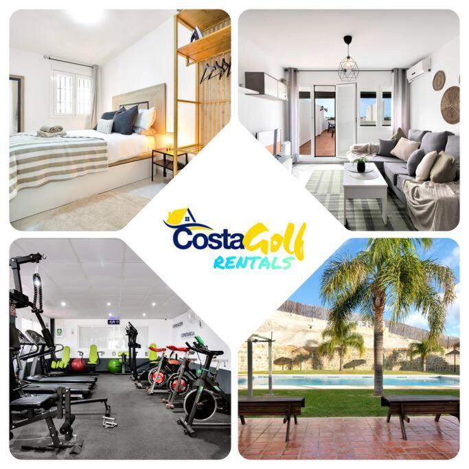 Duplex Con Vistas Al Mar, Piscina Y Gimnasio - Las Abejeras 226 Estepona Exterior foto
