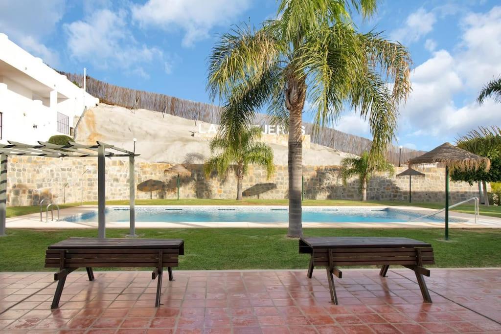 Duplex Con Vistas Al Mar, Piscina Y Gimnasio - Las Abejeras 226 Estepona Exterior foto